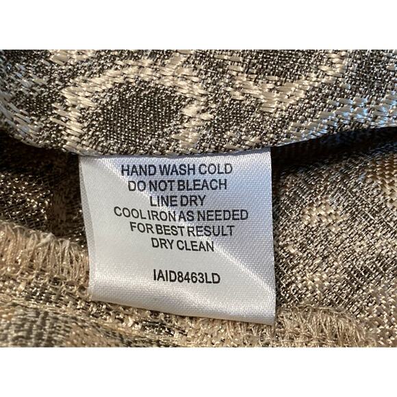 Romeo Juliet Couture Metallic Shimmer Cocktail Dress Sz Medium in Black Gold NWT - Picture 7 of 7